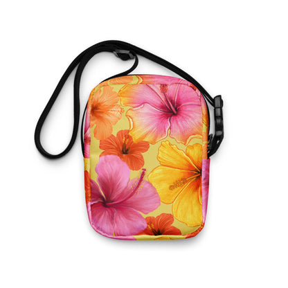 THE FENUA Crossbody Bag Sunset Hibiscus