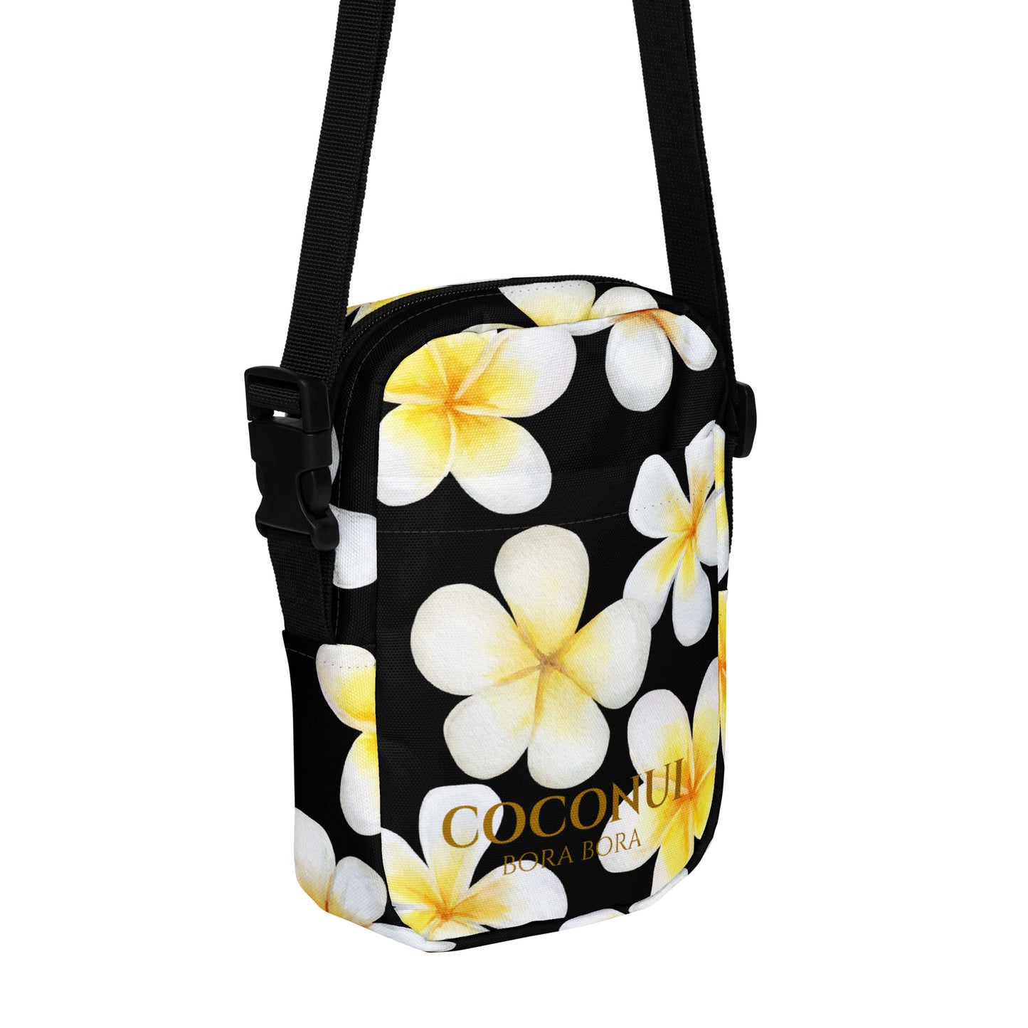 THE FENUA Crossbody Bag White Frangipani