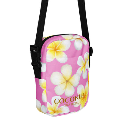 THE FENUA Crossbody Bag White Frangipani