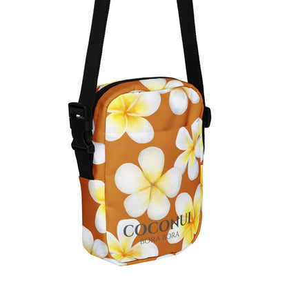 THE FENUA Crossbody Bag White Frangipani