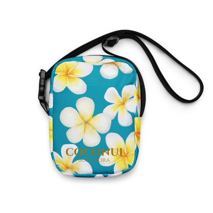 THE FENUA Crossbody Bag White Frangipani