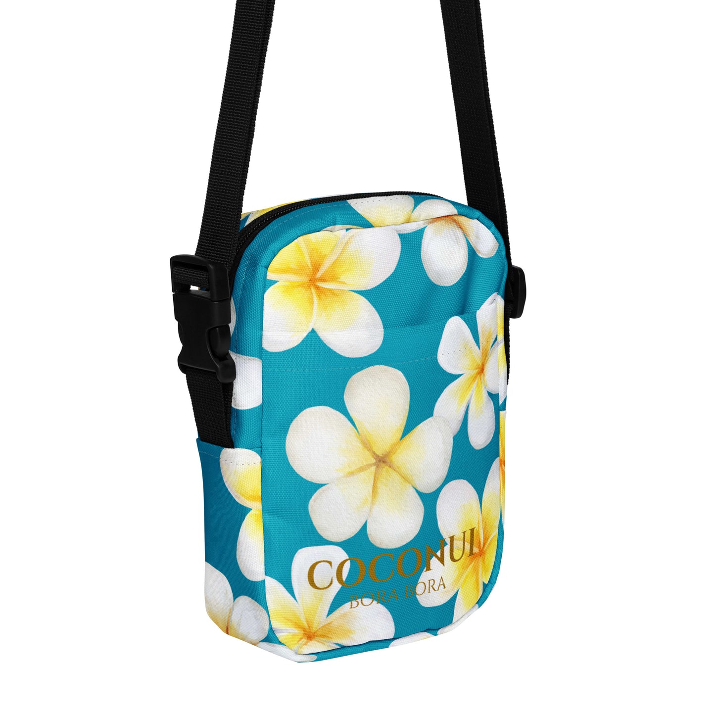 THE FENUA Crossbody Bag White Frangipani