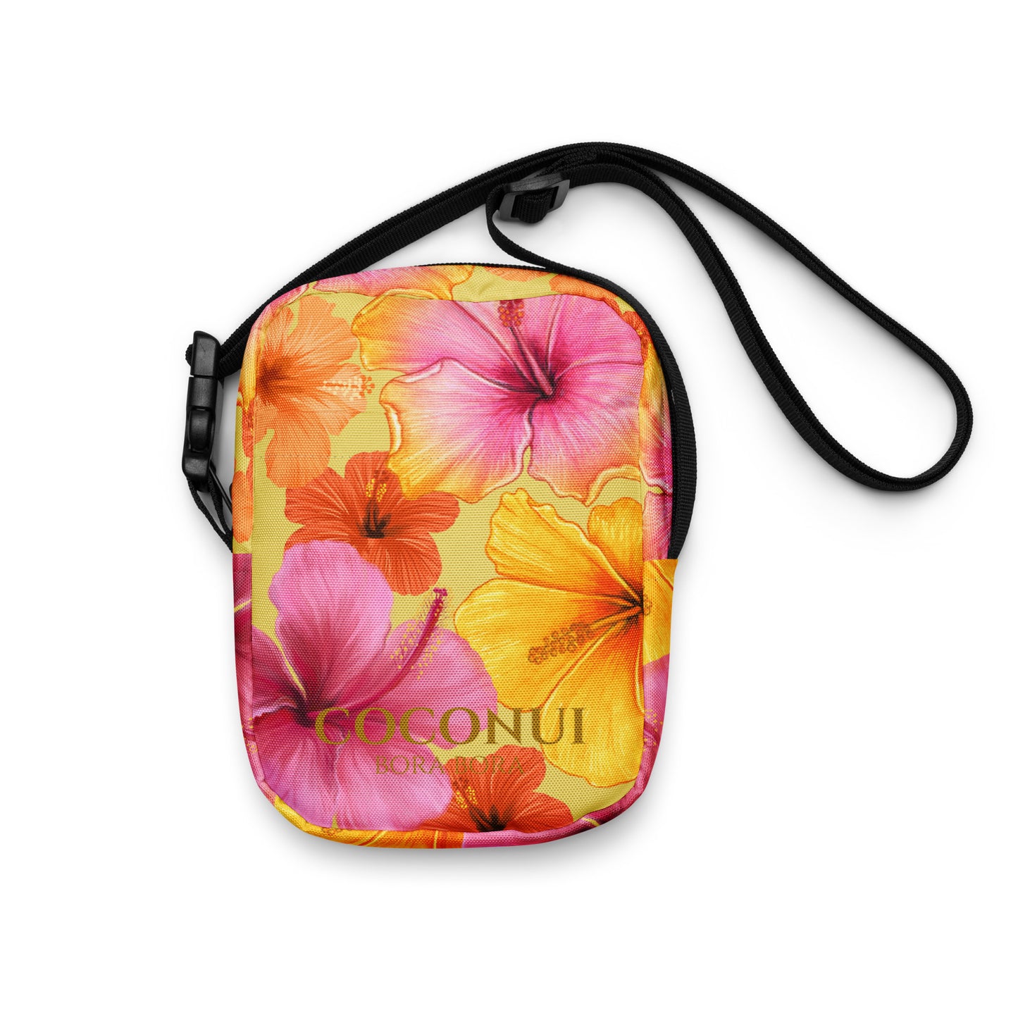 THE FENUA Crossbody Bag Sunset Hibiscus