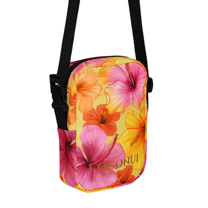 THE FENUA Crossbody Bag Sunset Hibiscus