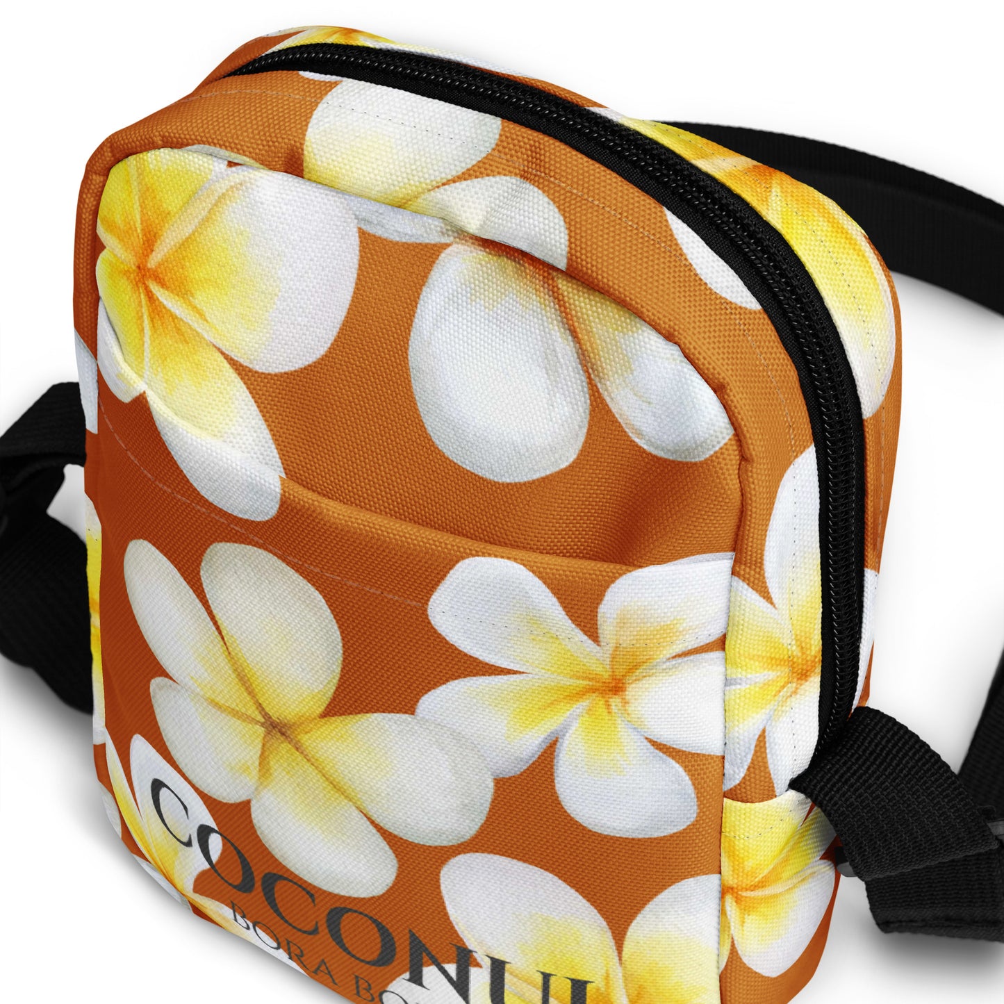 THE FENUA Crossbody Bag White Frangipani