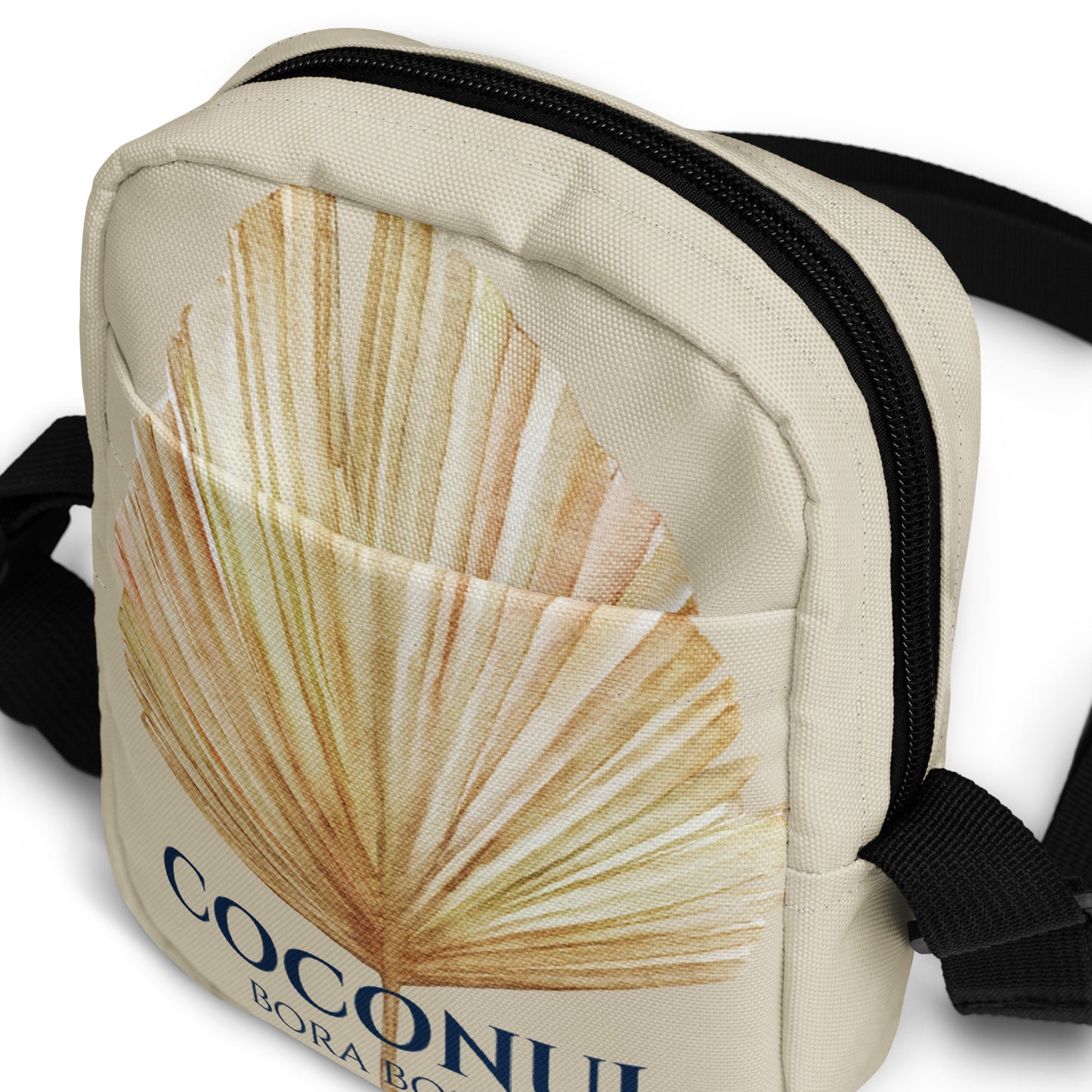 THE FENUA Crossbody Bag  Fan Palm Leaf