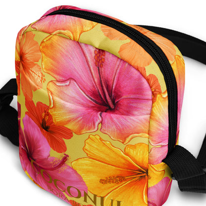 THE FENUA Crossbody Bag Sunset Hibiscus