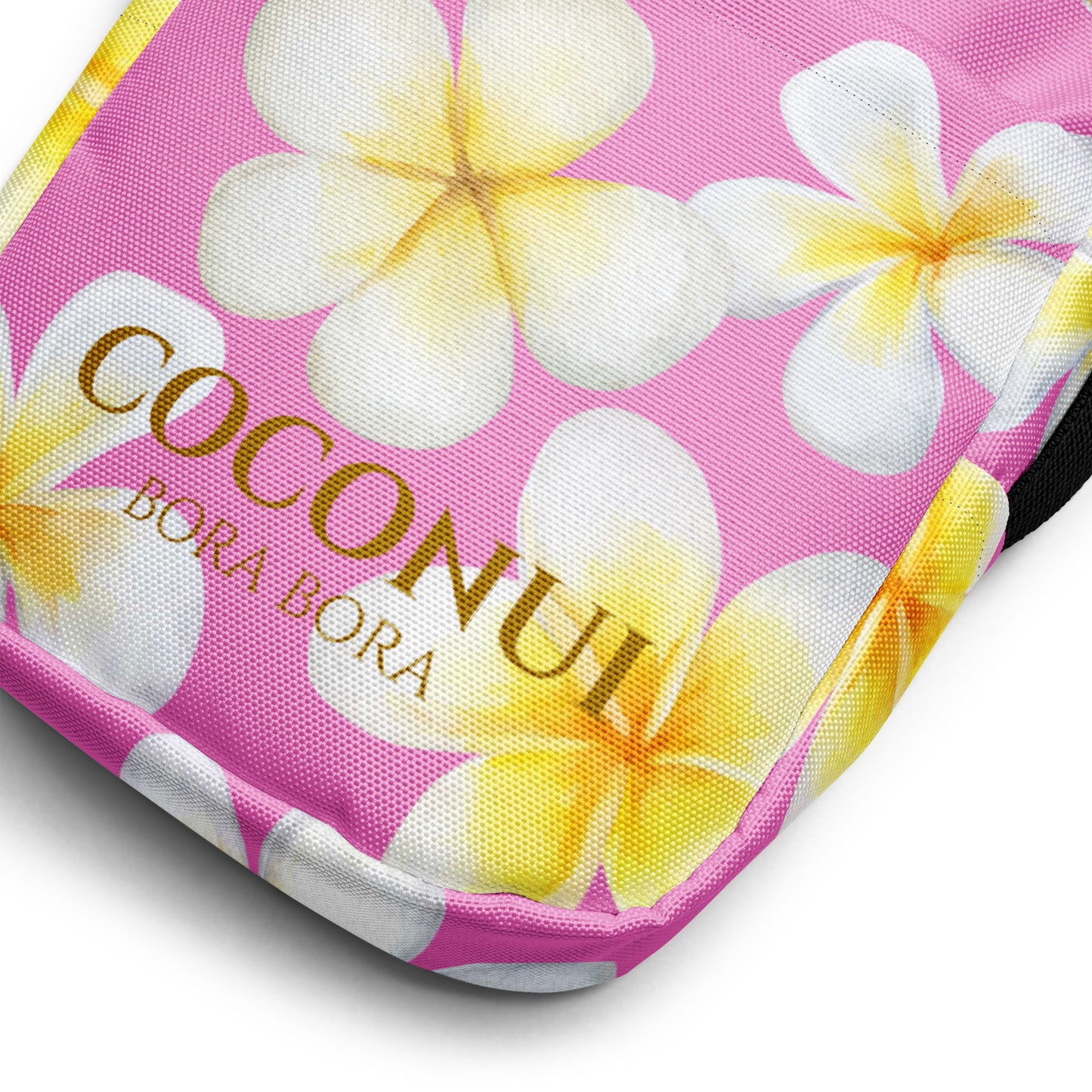 THE FENUA Crossbody Bag White Frangipani