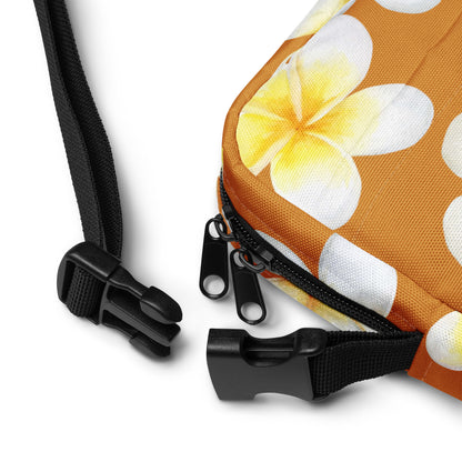 THE FENUA Crossbody Bag White Frangipani